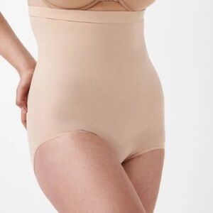 NWTSpanx high waisted brief soft nude size 1X